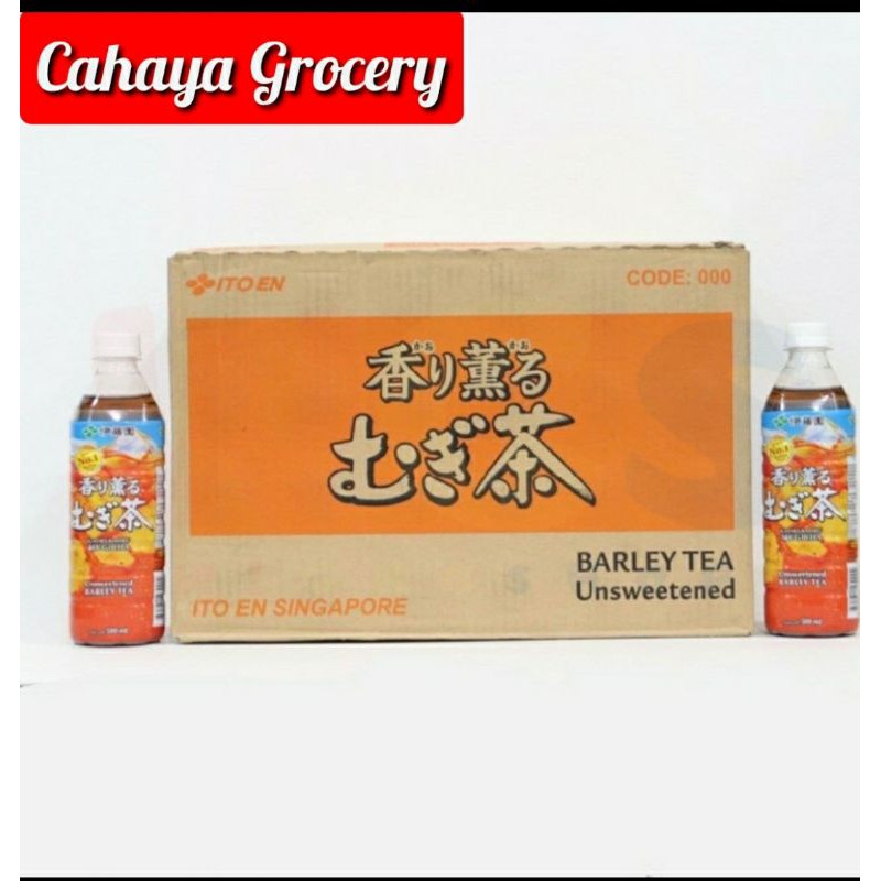 

ito en unsweetened barley tea 500ml x 24 Btl