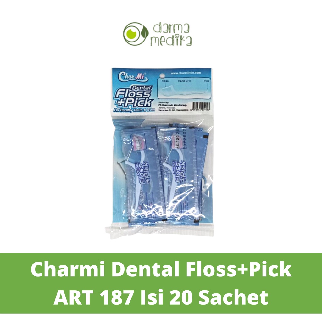 Charmi Dental Floss Art 187 isi 20 Sachets