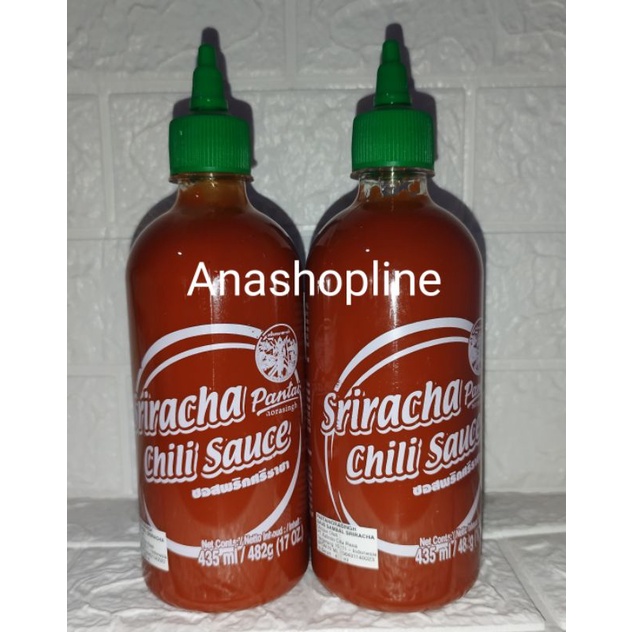 

Pantai Sriracha (tutup hijau) Chilli Sauce 435ml / saos lombok / saus lombok