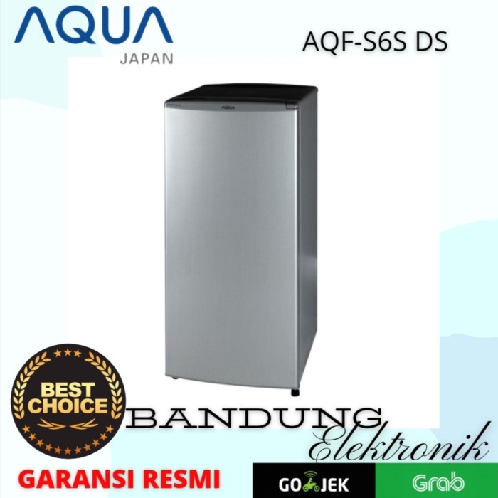 Freezer rak 6 susun, FREEZER AQUA AQF-S6S / AQFS6S