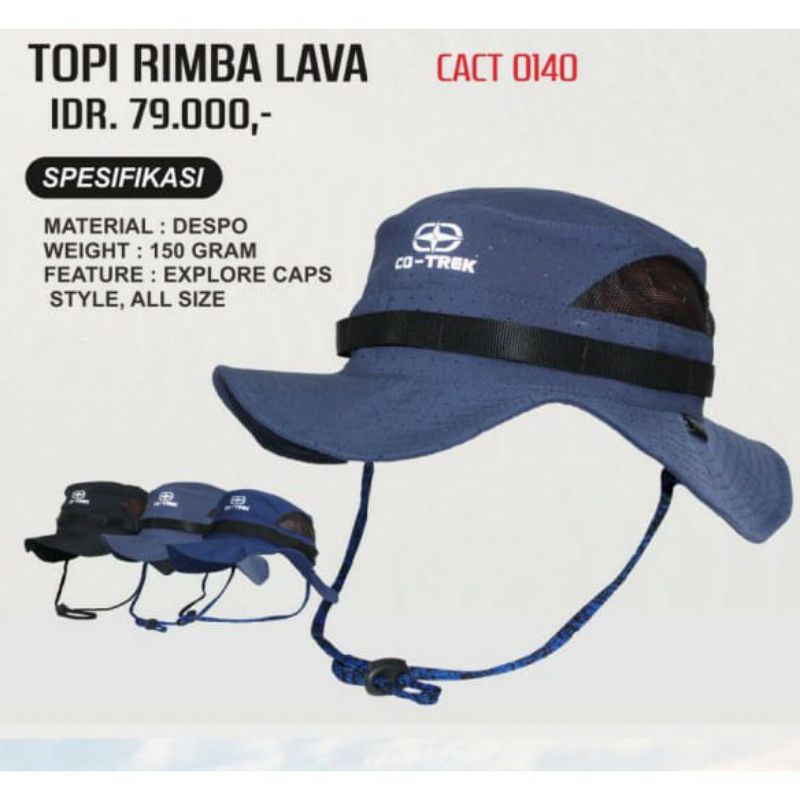 topi rimba cotrek co-trek lava