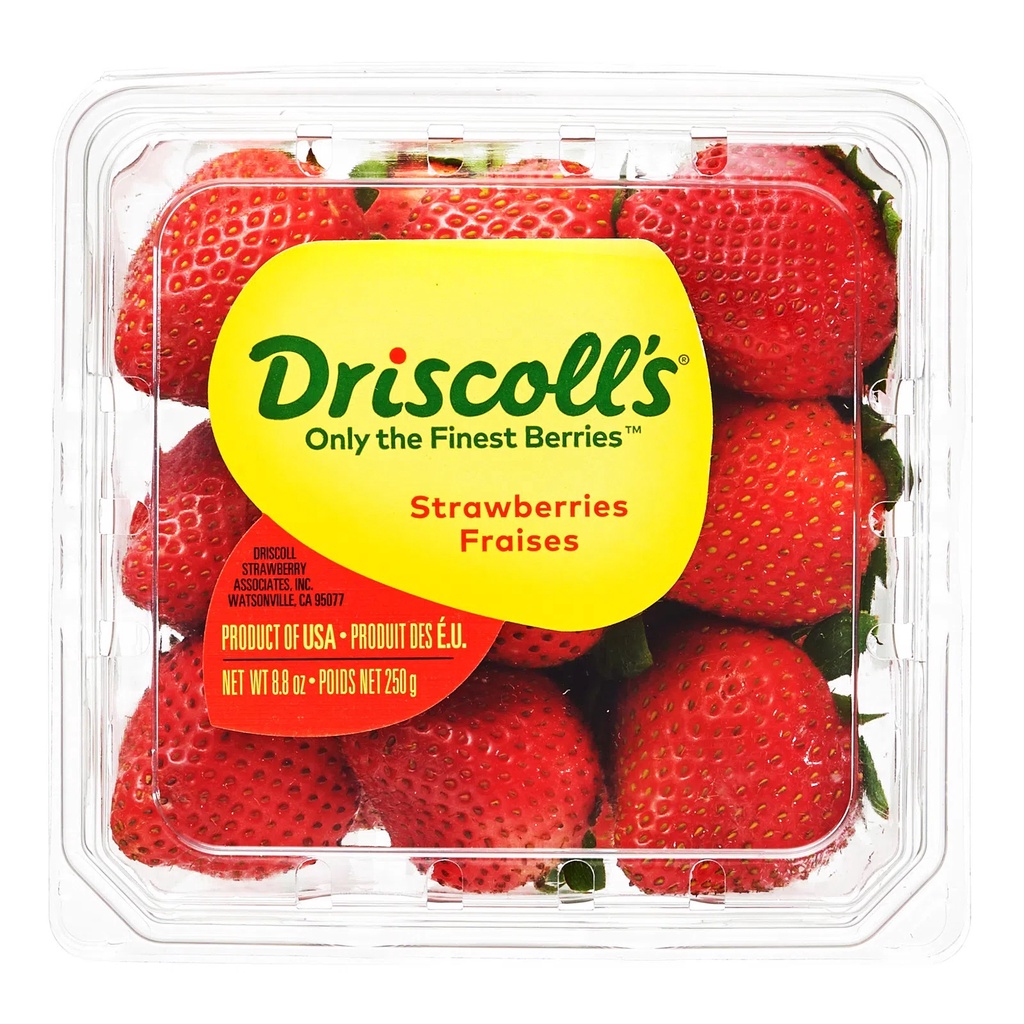 

Strawberry Fraises USA 250gr/pack