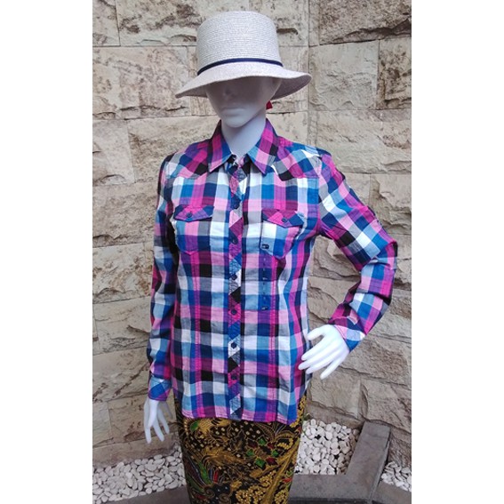 10PM ORIGINAL. KEMEJA WANITA BY LOGO JEANS WITH TAG