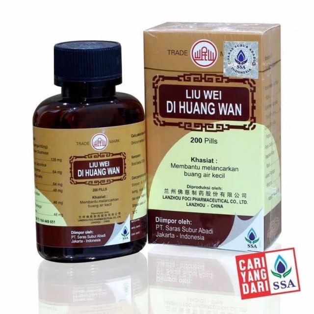 

Liu wei di huang wan lanzhou obat herbal untuk kesehatan ginjal