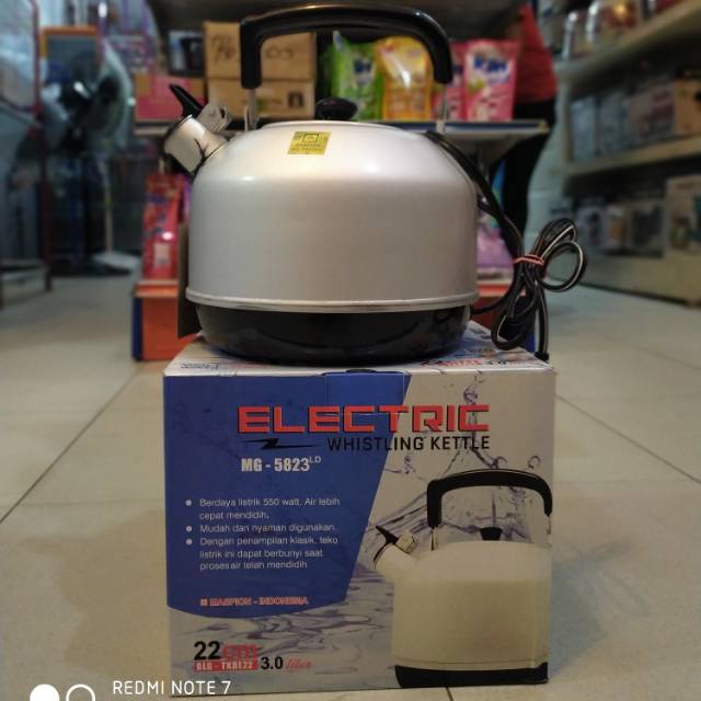 Maspion MG 5823 Electric Kettle 22 Cm Teko Listrik