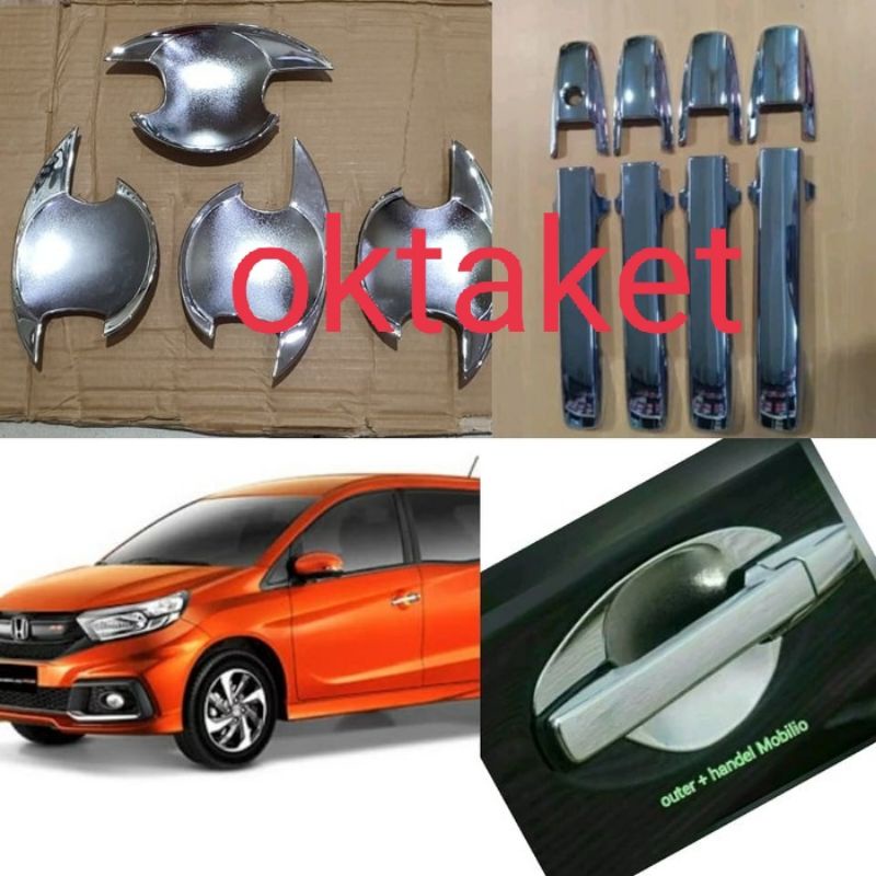 paket cover outer handle BRV chrome