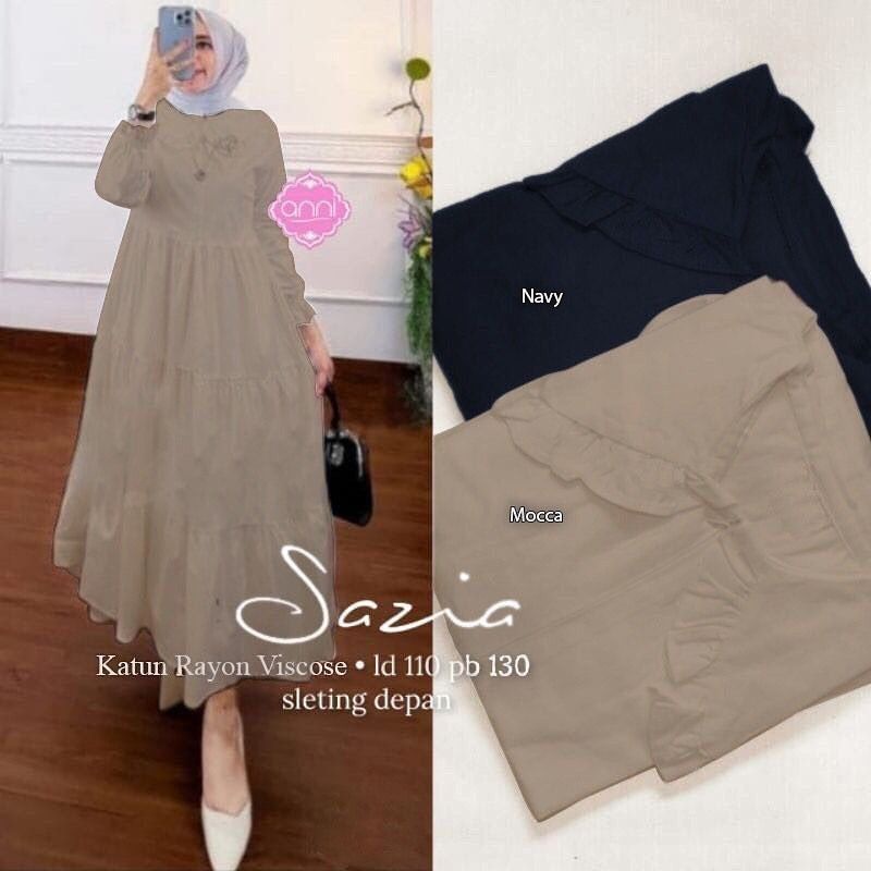 Gamis Terbaru Sazia Midi Dress