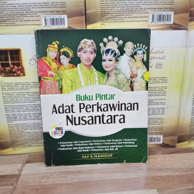 

BUKU ORIGINAL - BUKU PINTAR ADAT PERKAWINAN NUSANTARA