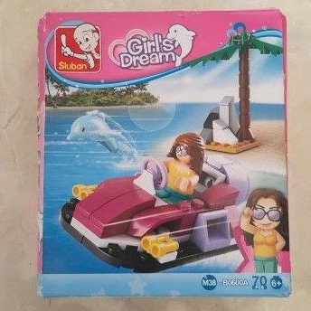 sluban girls dream Lego brick mainan edukasi anak