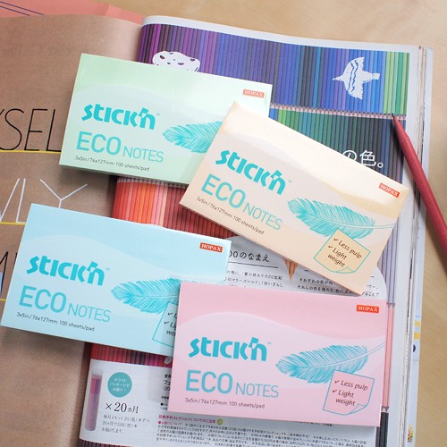 

Stick'n Eco Note (3x5) - Memo Sticky Note LIght Weight