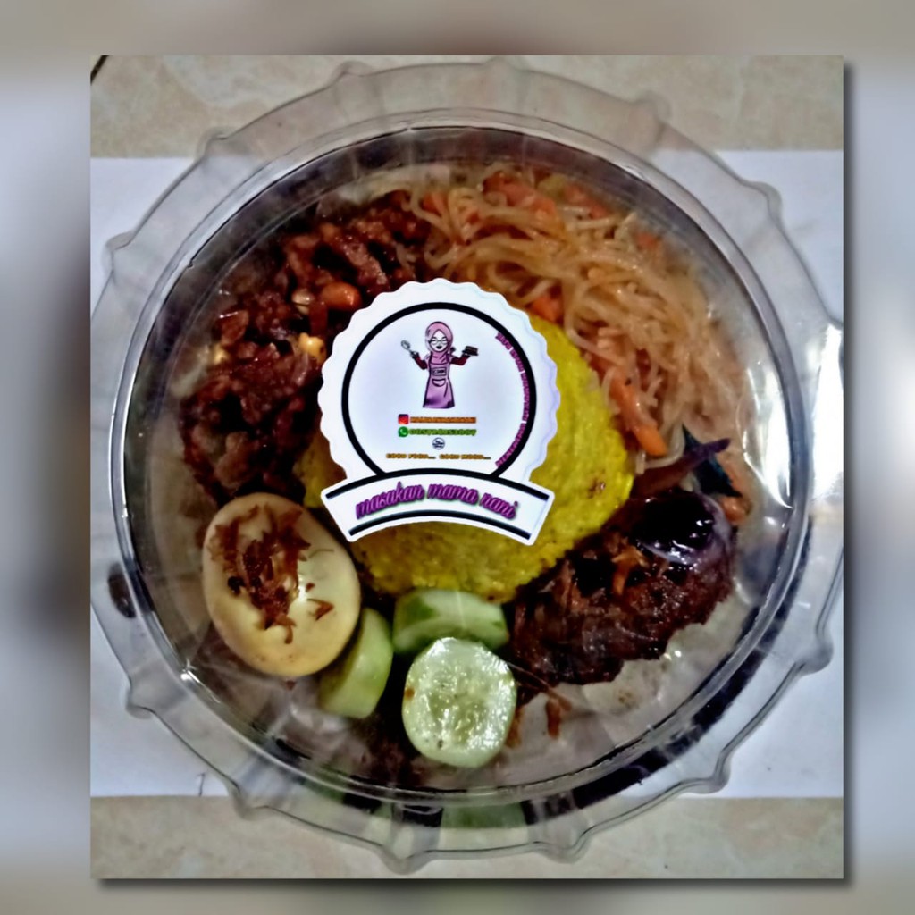 Tumpeng mini nasi kuning