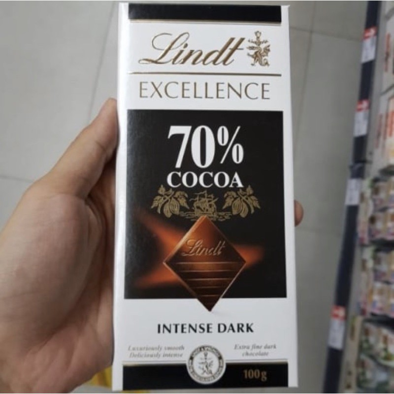 

Lindt 70% cocoa intense dark 100 gr