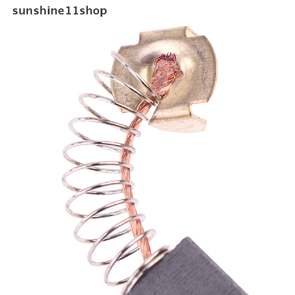 (SHO) 10pcs / Set Brush Karbon Gerinda Tangan / Angle Grinder 6x10 X 17mm Untuk Power Tool