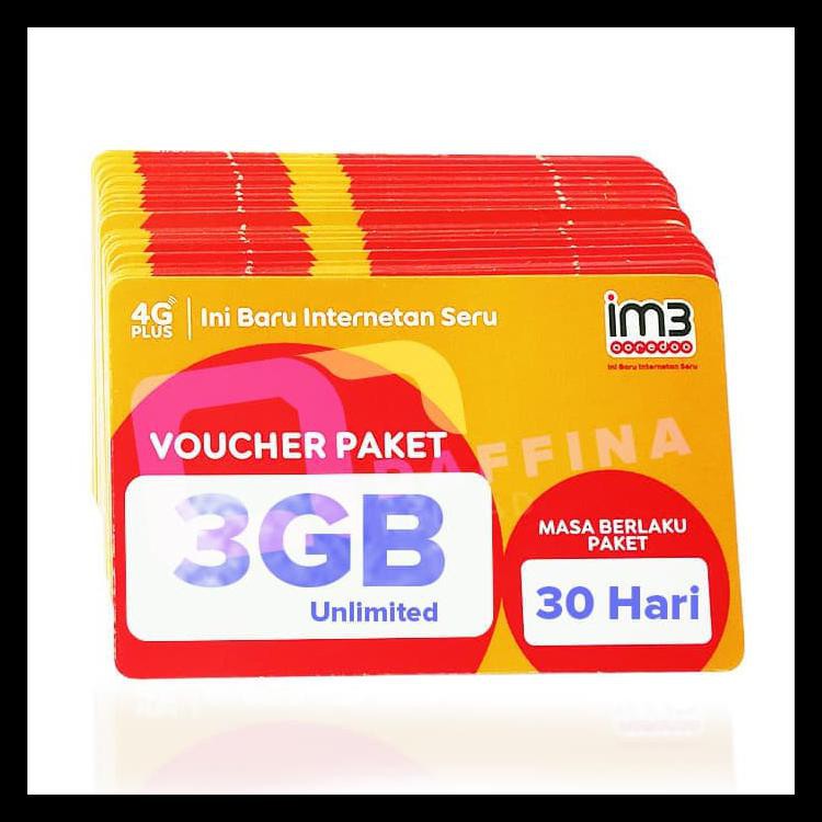 COD VOUCHER DATA INDOSAT 3GB UNLIMITED KODE 22
