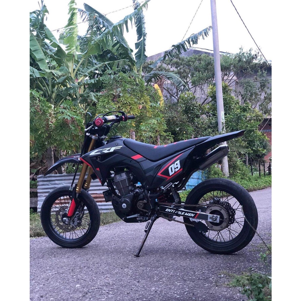 decal stiker fullbody crf laminasi doff