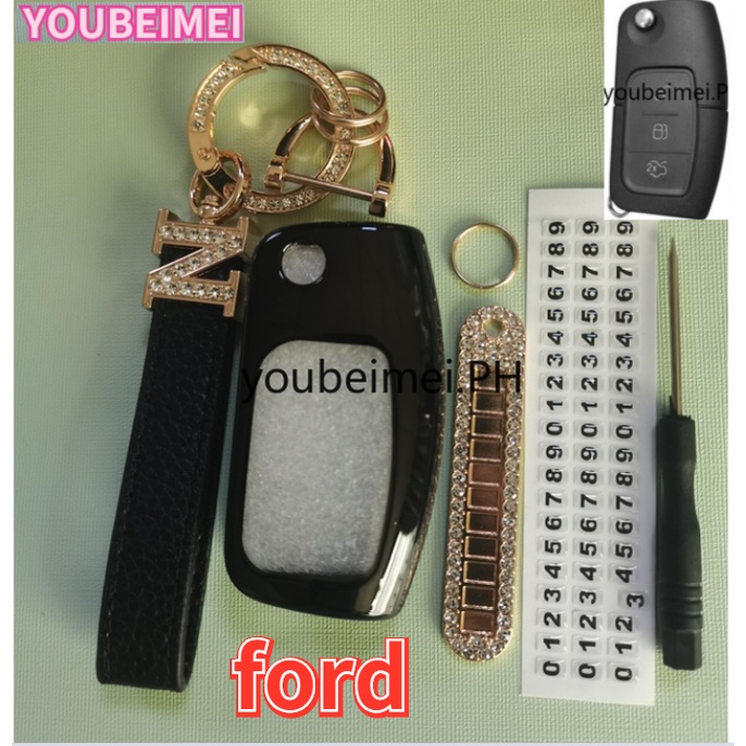 Casing Kunci Mobil Ford Fiesta Focus 2 Falcon Ecosport Bahan TPU