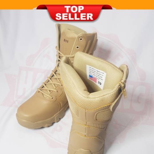 SepatuTactical 511 boots army pria wanita import bahan cordura Nylon /Sepatu tactical boots pria warna gurun anti selip dan sangat ringan