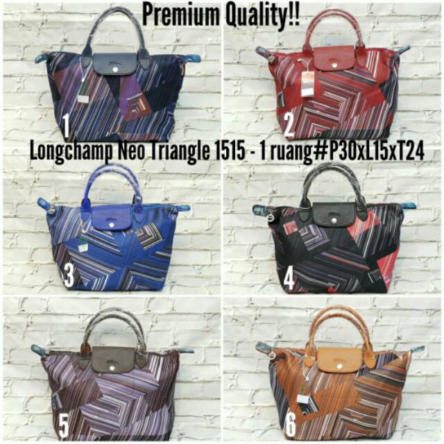 Tas Long.champp Neo Triangle 1515. 1Ruang. 30x15x24cm. 150ribu