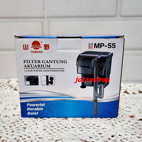 ultraslim YAMANO MP 55 MP55 hanging filter gantung hang on aquarium aquascape