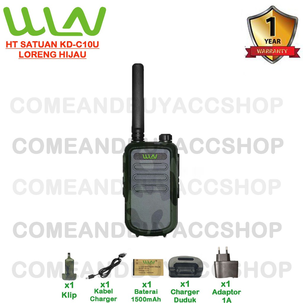 HT SATUAN WLN Two-Way Radio-KD-C10 - LORENG