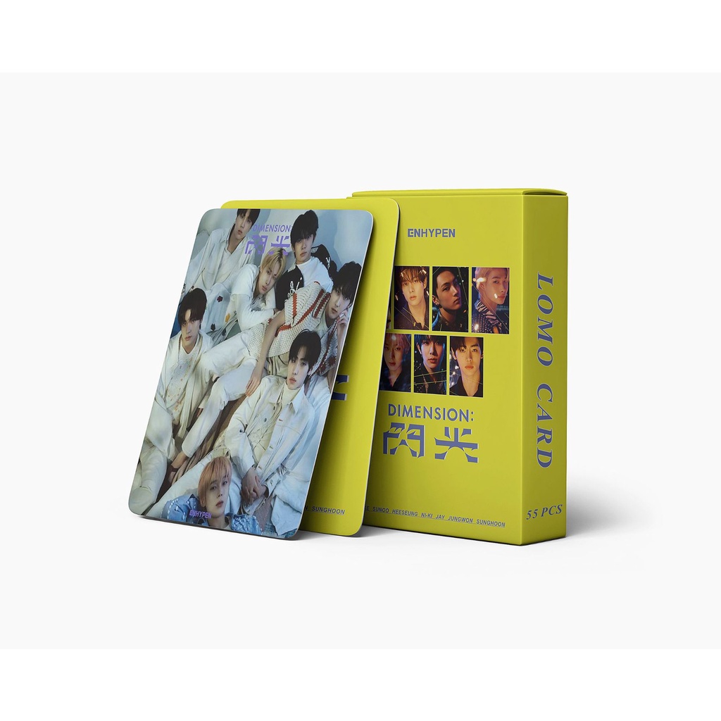 55pcs Kartu Lomo Foto Album Kpop ENHYPEN