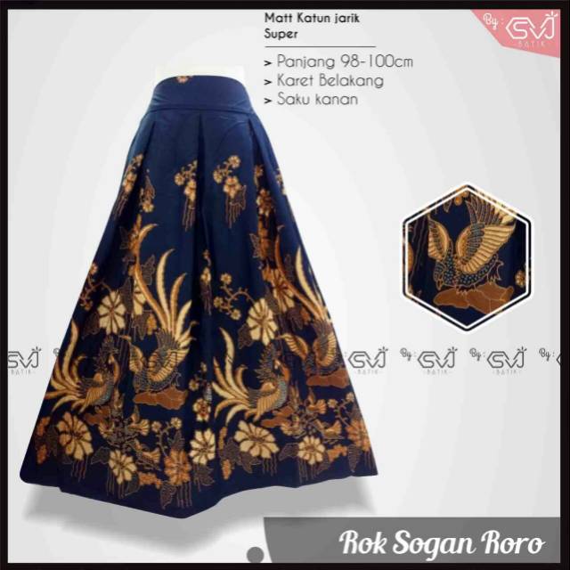 Rok panjang batik Mayung lebar cantik