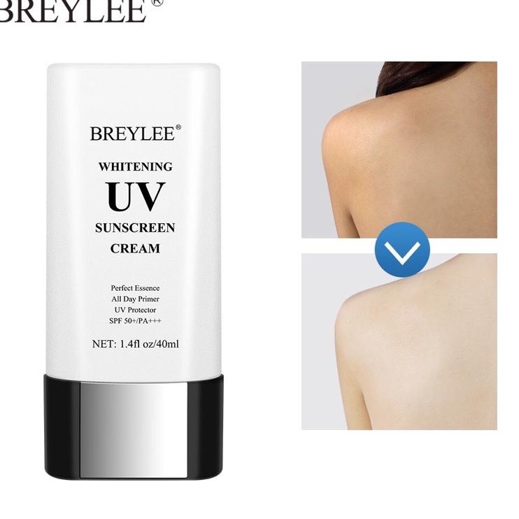 Model Terlaris BREYLEE whitening UV sunscreen cream 1 .4f1 oz/40ml