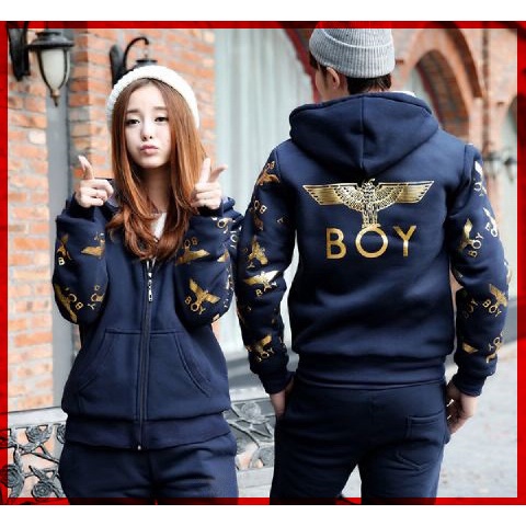 [Cp Jkt Boy LT] Jaket couple babyterry var warna