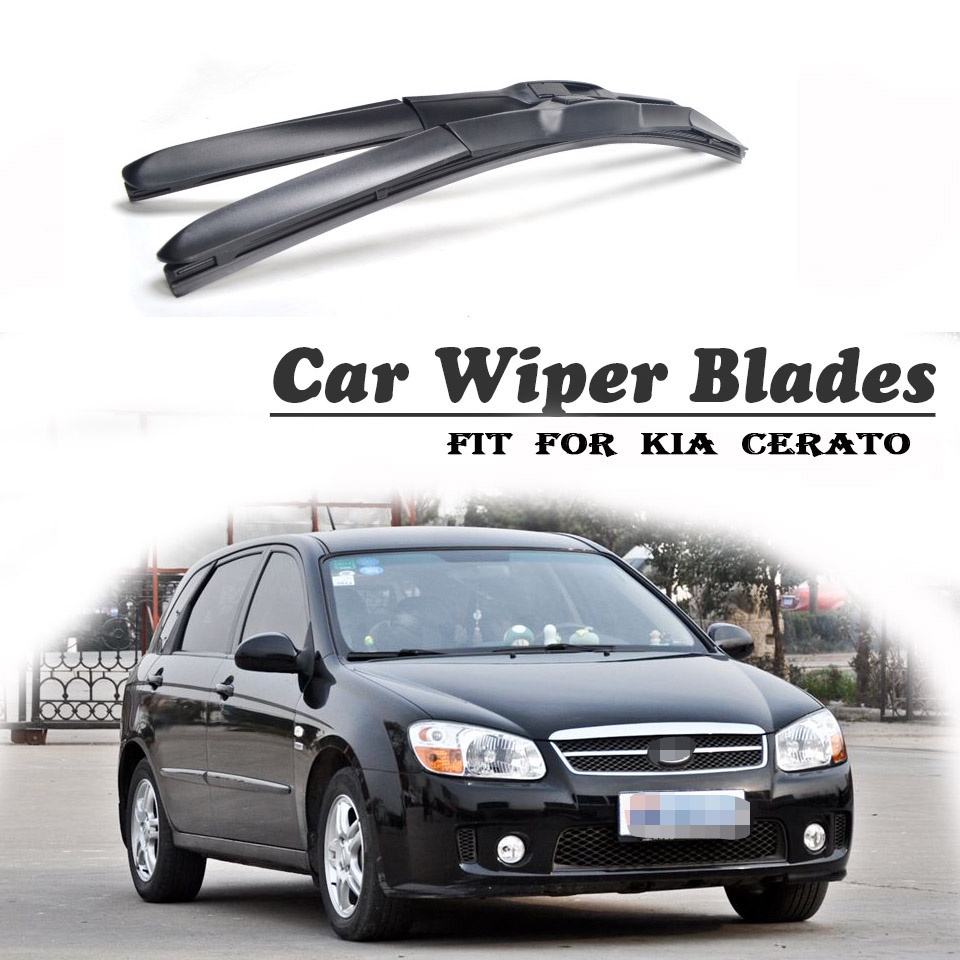 1 Set Karet Wiper Kaca Depan Mobil Untuk Kia Cerato 2018 2017 2016 2015 2014-2003