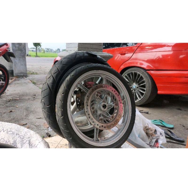 original velg set honda cbr 150r old thailand kpp roda veleg pelek cbr 150 old cbu eneki HONDA cocok