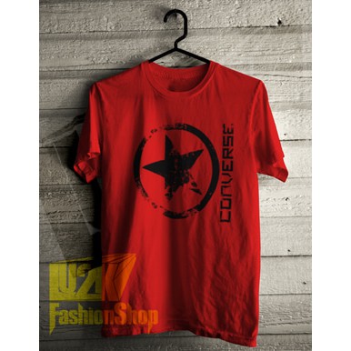 KAOS CONVERSE STAR LOGO SHOES BRAND SEPATU SKATE  DISTRO LU2K L2K 653