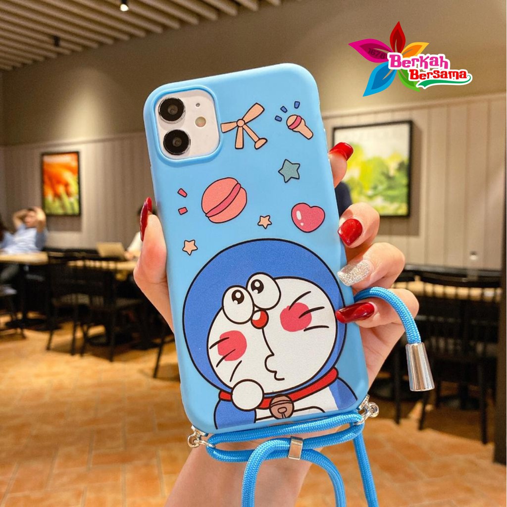SS159 case Slingcase Lanyard DORAEMON Samsung A02s A20 A30 M10s A20s A50 A50s A30s A21s A51 BB4647