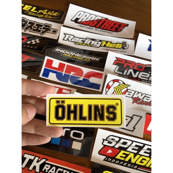 sticker stiker pack racing variasi rcb motul yoshimura gopro racer hrc