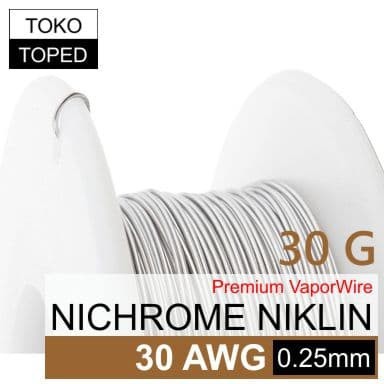 AN Nichrome Niklin Wire 30 AWG | kawat nikrom pengganti kantal khantal 80