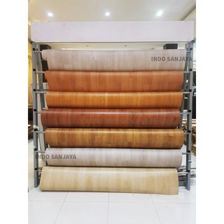 Vinyl Lantai Motif Kayu / Karpet Vinyl Lantai Murah Motif Kayu | Shopee