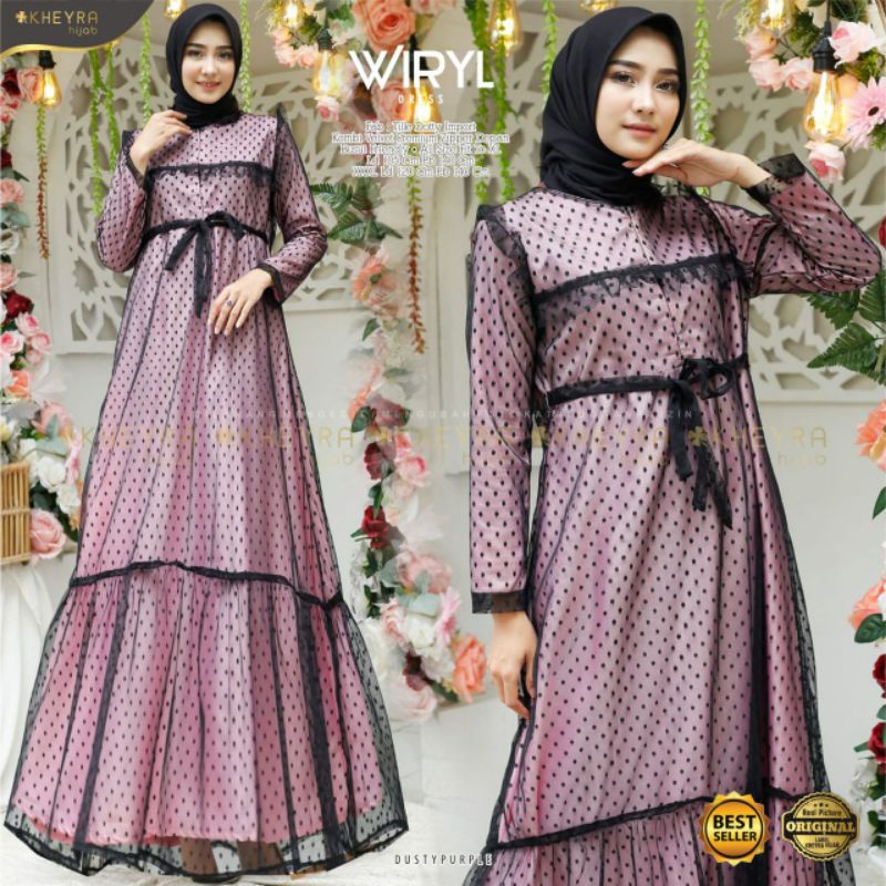 WIRYL DRESS BY KHEYRA HIJAB