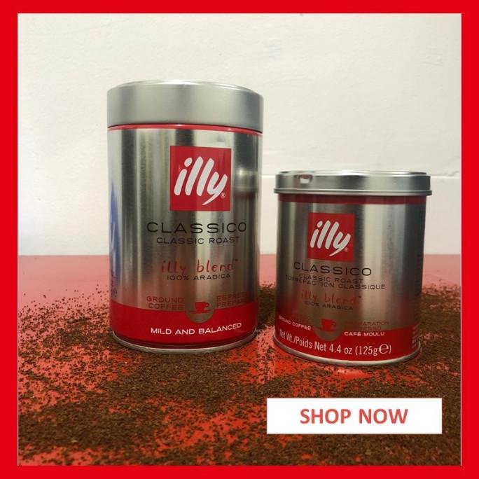 

Ground Coffee illy / Bubuk Kopi Premium italia Medium Roast 250gr