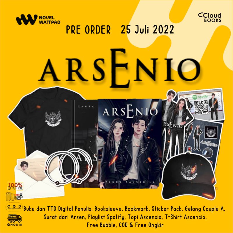 Novel Arsenio - Zahra Salsabila