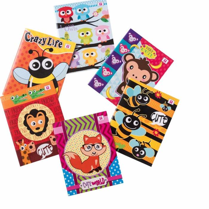 

buku tulis tiara 38 lembar campus / fancy ukuran Quarto 1PACK / 10Pcs 케