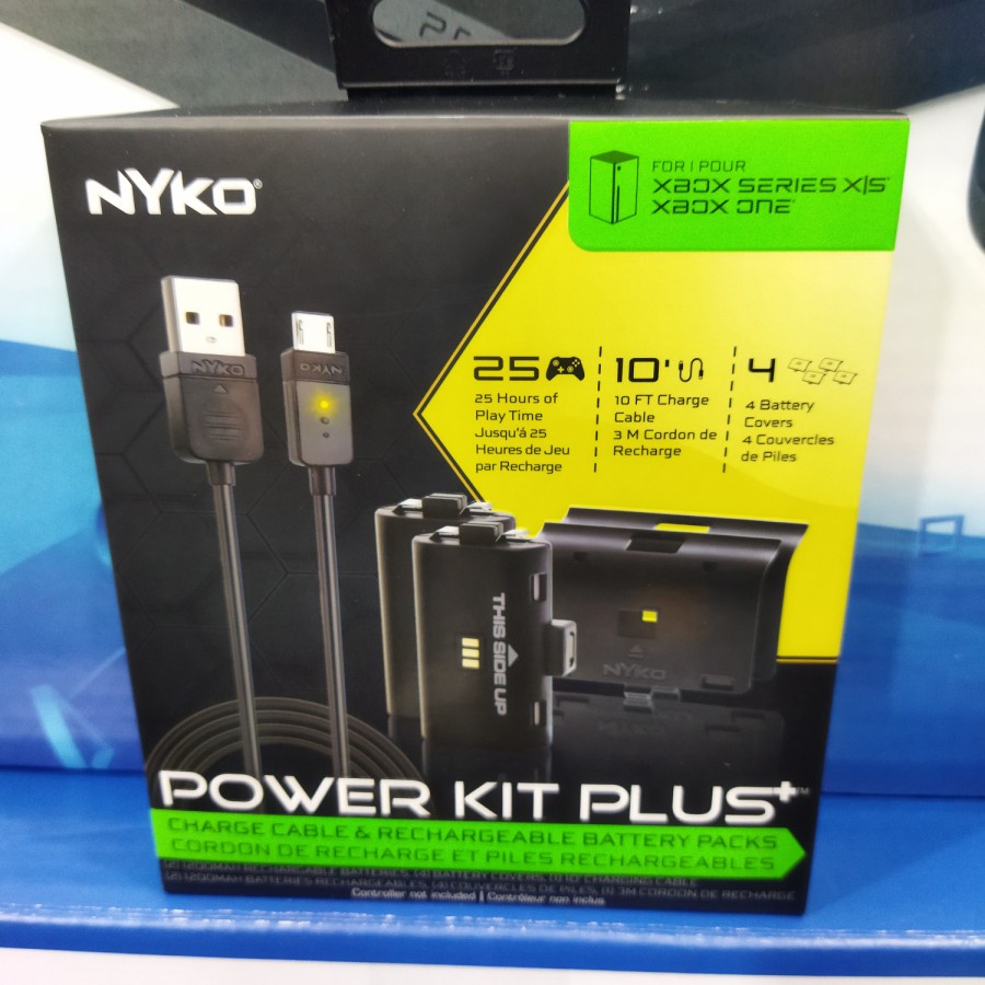 Nyko Power Kit Plus Battery Batrei Pack for Xbox One Xbox Series X/S