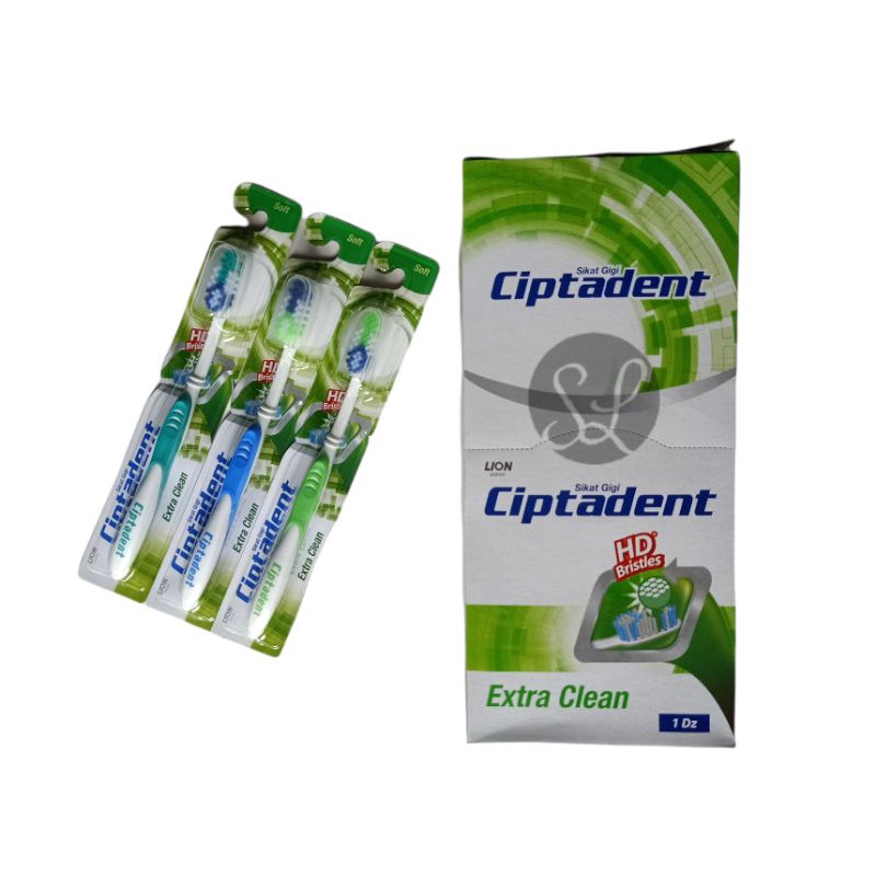 Ciptadent Sikat Gigi Extra Clean Ecer Sikat Gigi Ciptadent Crystal Clean