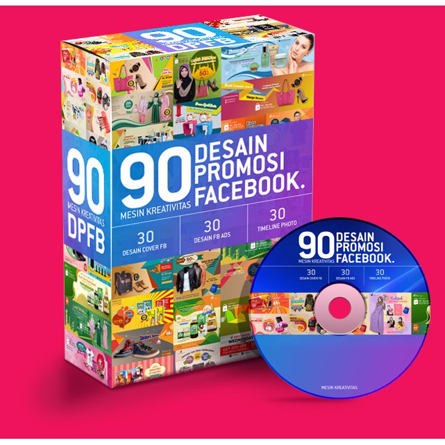 

Promo! 90 + Desain Promosi Facebook / 90 Mesin Kreativitas Desain DP FB