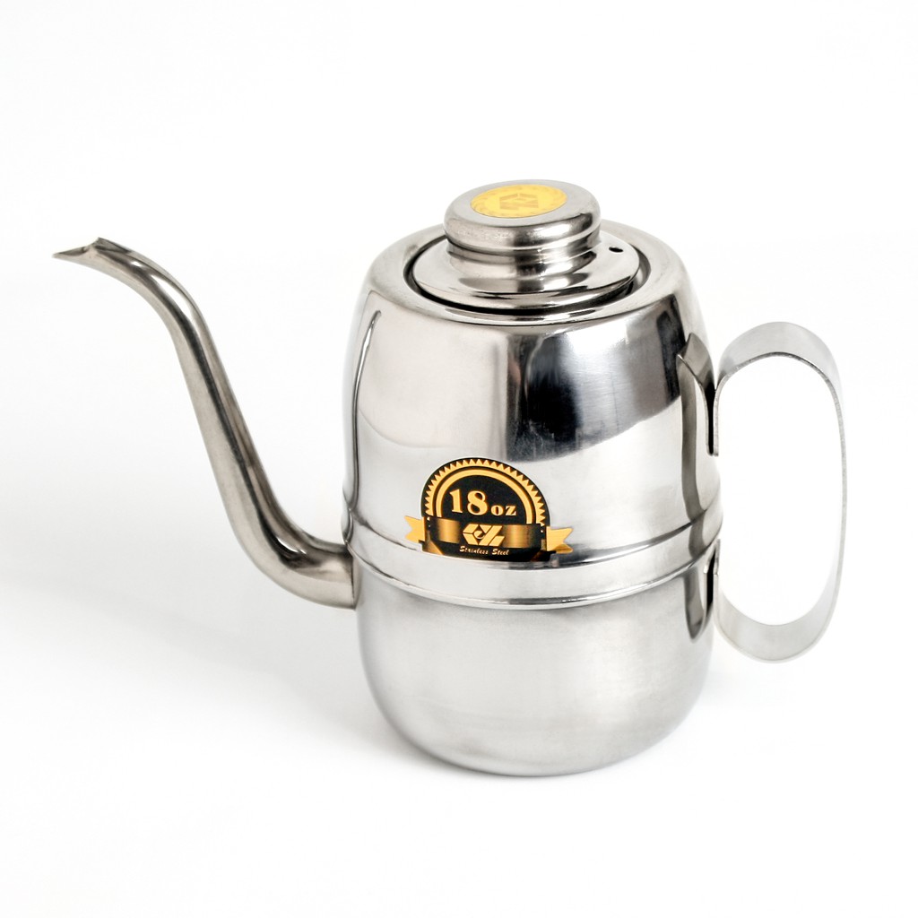 Terlaris Kettle Kopi Teko Air Coffee Pour V60 Leher Angsa 520 Ml 520ml - Kettle004 0DZOlotzOgpYl