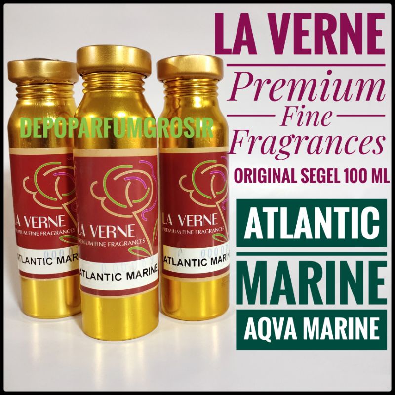 BIBIT PARFUM MURNI ATLANTIC MARINE ( AQUA MARINE) BY LAVERNE SEGEL