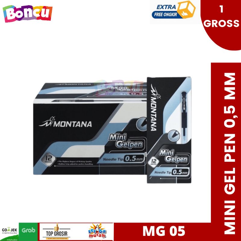 

Pen / Montana MG 0,5 / Pulpen / Bollpoint / Pen Mg 0,5 Per Gross BEST SELLER