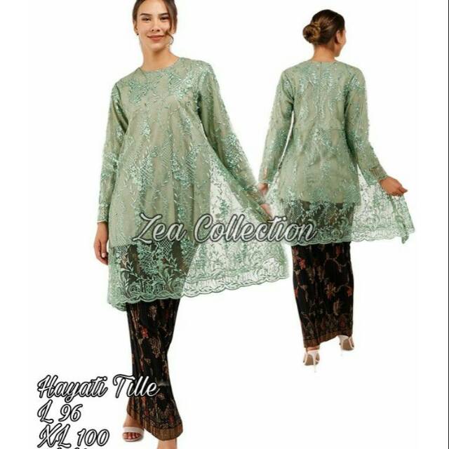 Setelan kebaya tile Hayati