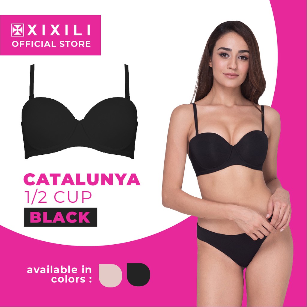 XIXILI Bra CATALUNYA 1/2 Cup Push Up BH renda sexy premium