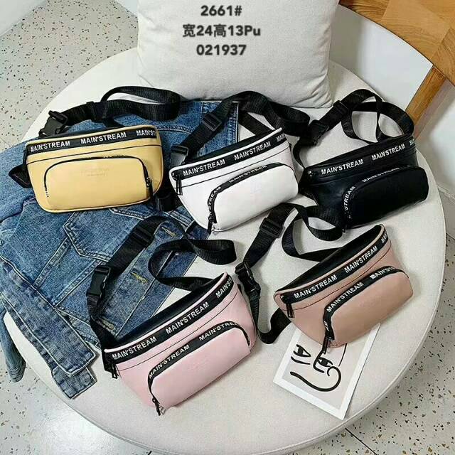 Waist bag import / tas wanita import / tas samping wanita