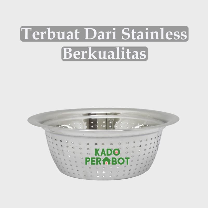 saringan buah dan sayur - wadah pencuci buah dan sayur bahan stainless