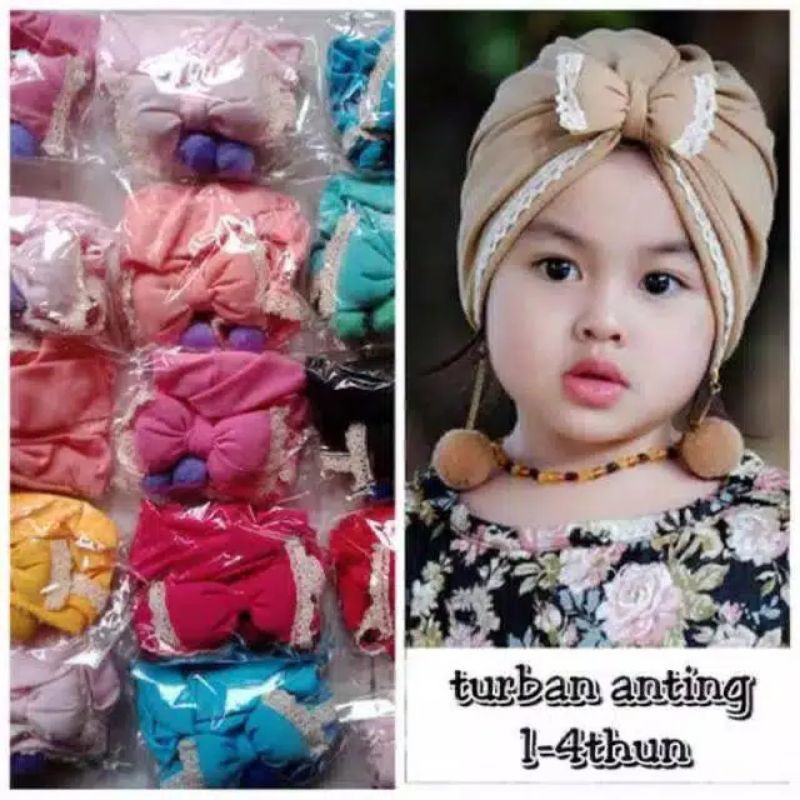 Turban Anting Renda 0-4th